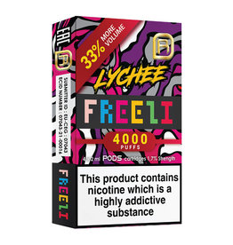 Freeze NanoStix Pods- Lychee 4000puff  - 4pcs