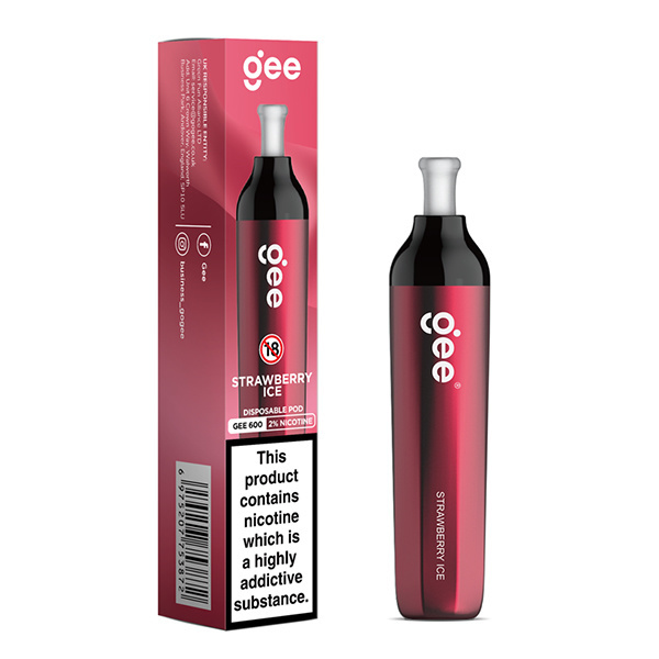 Gee 600 Disposable by Elf Bar - Strawberry Ice
