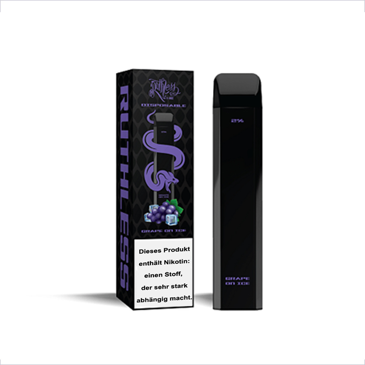 Ruthless Disposable Device Grape On Ice