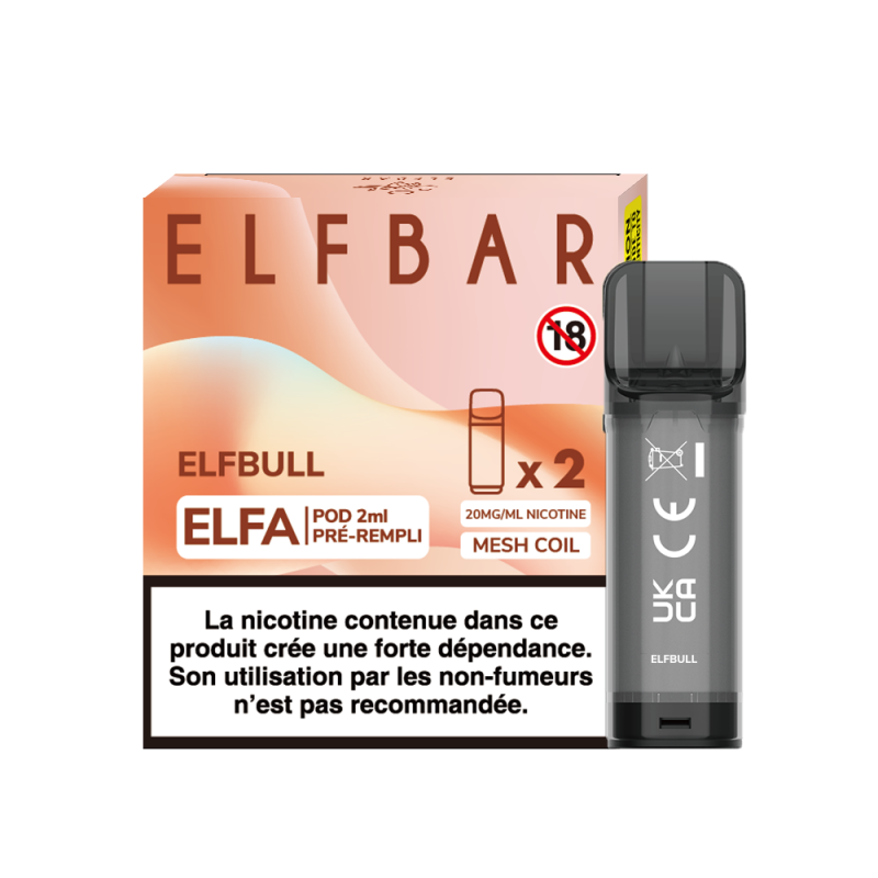 Elfa Pre-filled Pod - ELFBULL - 2Pcs