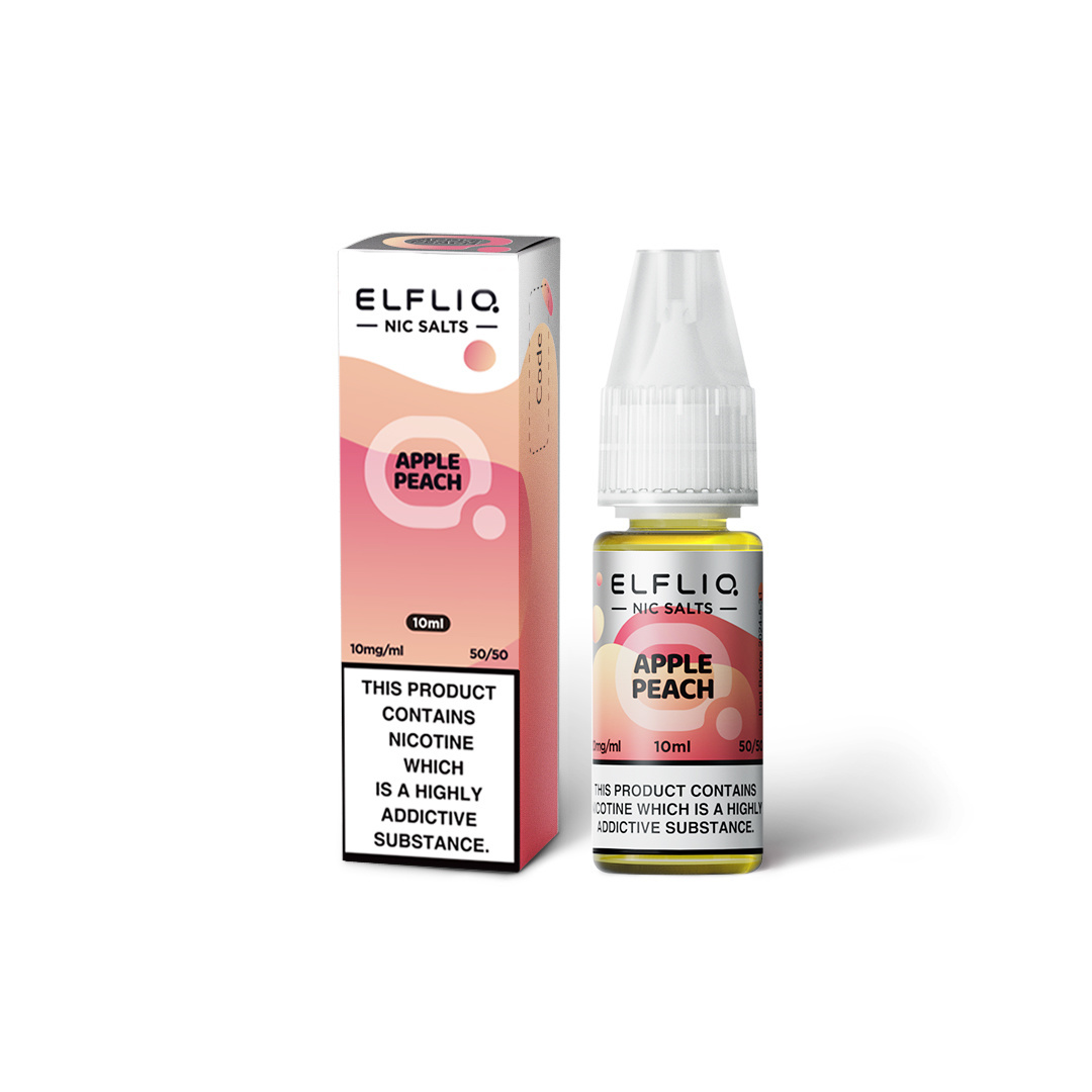 Elfliq - The Official ElfBar Nic Salt - Apple Peach 10ml