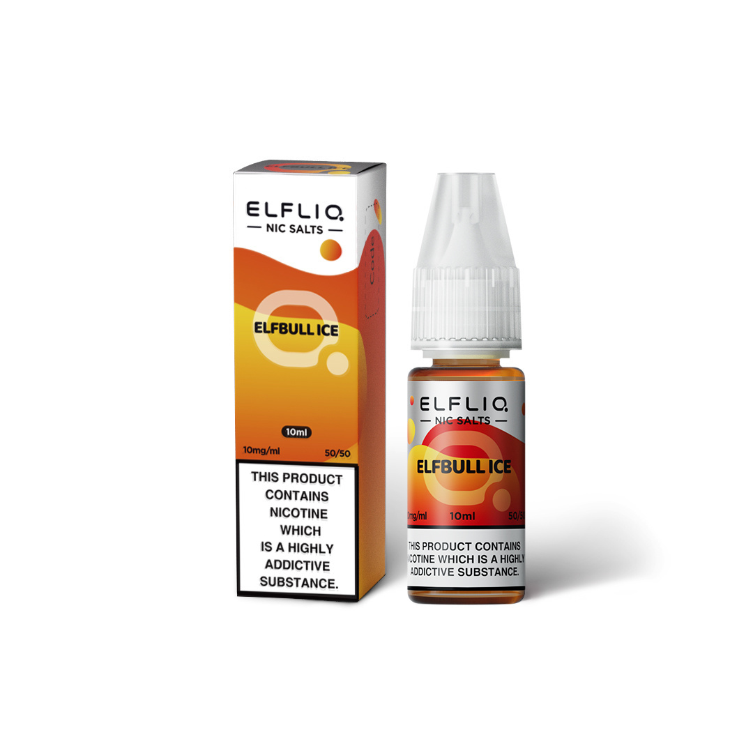 Elfliq - The Official ElfBar Nic Salt - Elfbull Ice 10ml