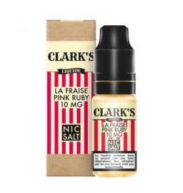 La Fraise Pink Ruby Nic Salt Clark's Liquide 10ml