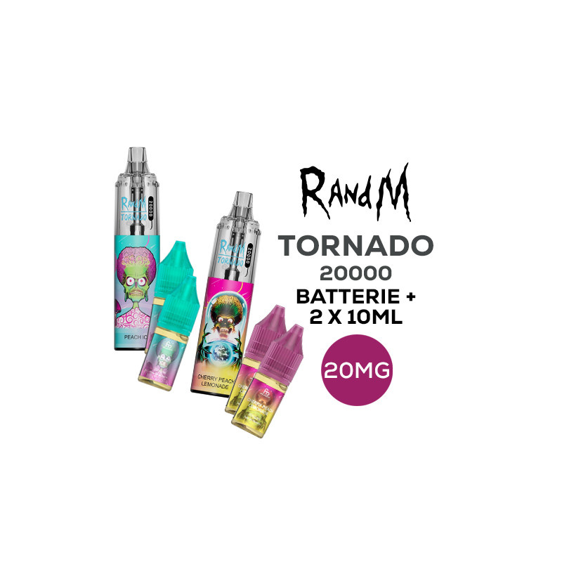 Découvrez la RandM Tornado 20000 Puffs Mars Pod