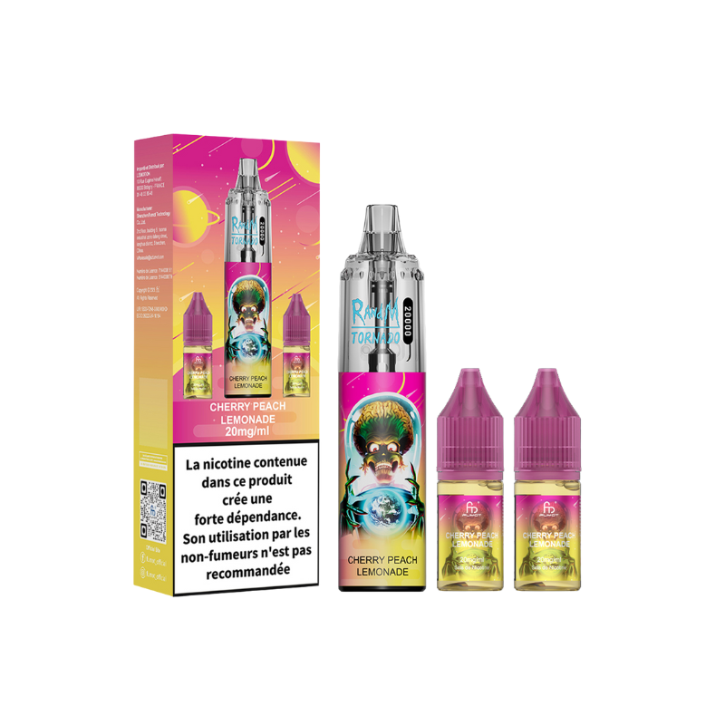 RANDM Tornado 20000 Puffs - Cherry Peach Lemonade - 2 x 10ml