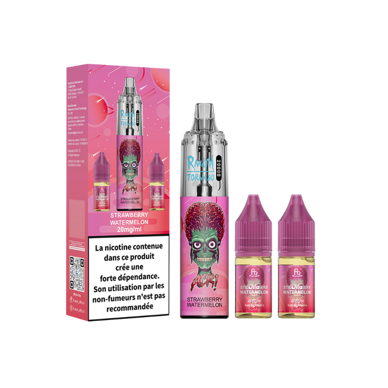 RANDM Tornado 20000 Puffs - Strawberry Watermelon - 2 x 10ml