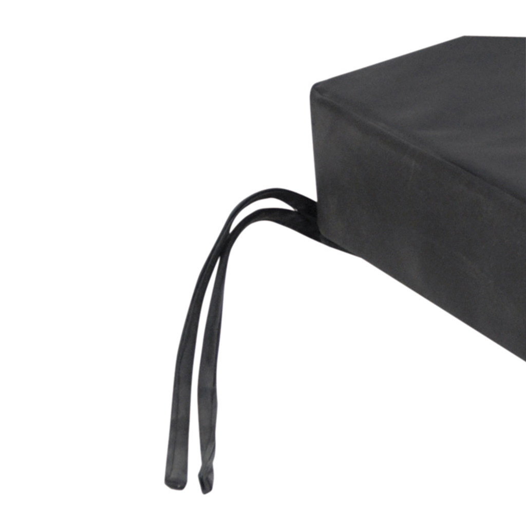 Rolstoelkussen (vinyl) met traagschuim 40,6 x 40,6 x 7,5cm