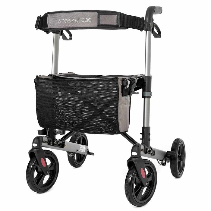 Wheelz Ahead Lichtgewicht rollator Track 4.0 (7,4 kg)