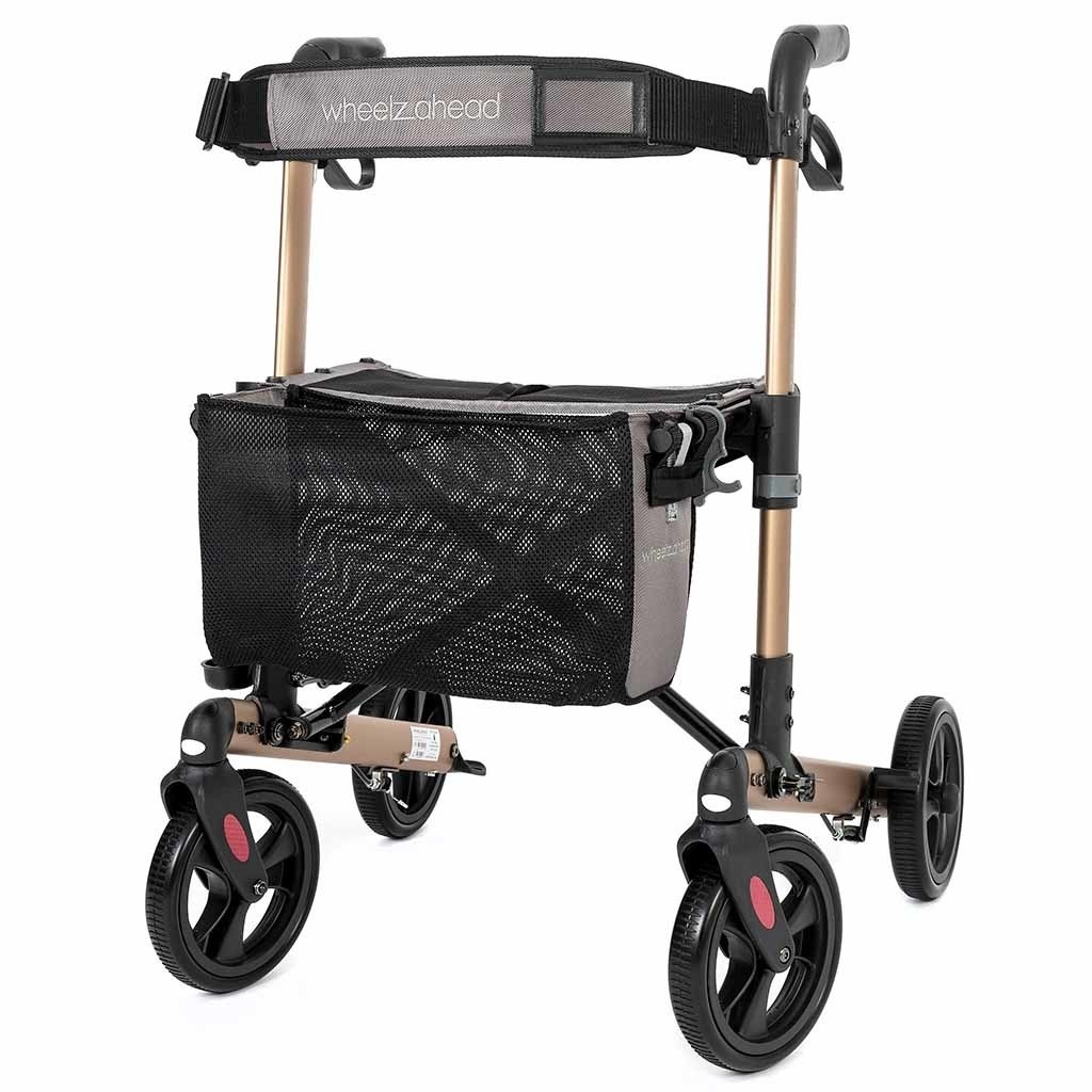 Wheelz Ahead Lichtgewicht rollator Track 4.0 (7,4 kg)