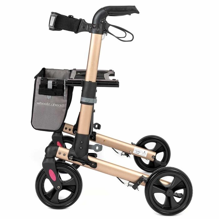 Wheelz Ahead Lichtgewicht rollator Track 4.0 (7,4 kg)