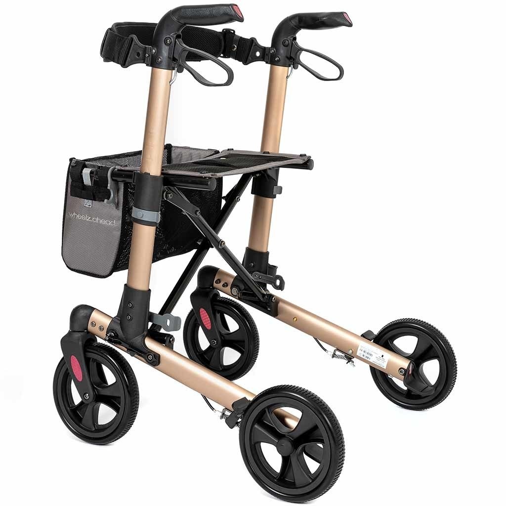 Wheelz Ahead Lichtgewicht rollator Track 4.0 (7,4 kg)