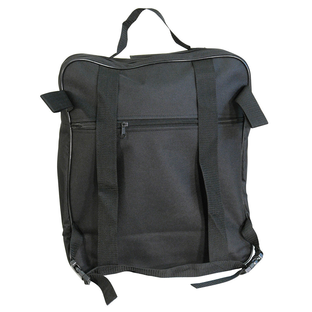 Rolstoeltas met krukhouder