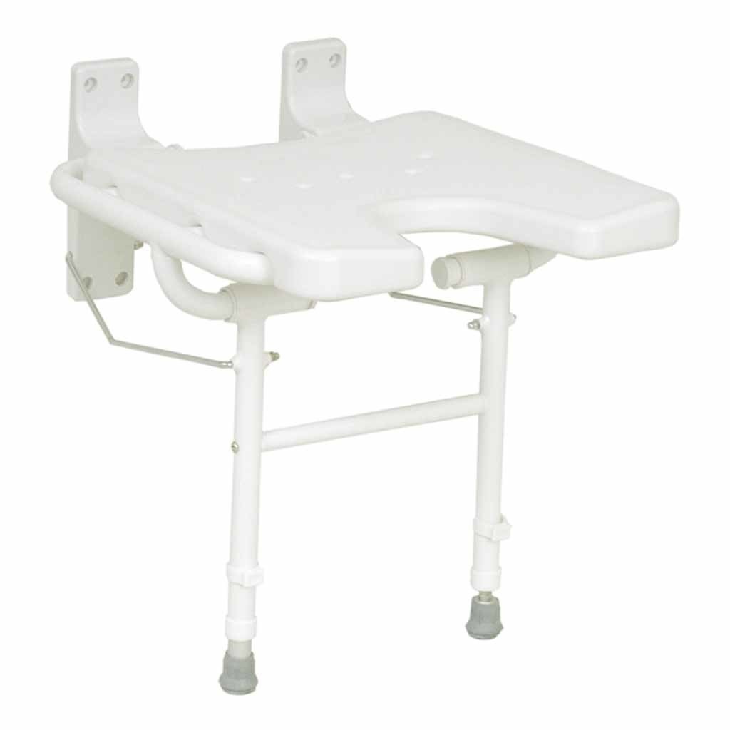 Drive Douchezitje DKS 130 - opklapbaar met muurbevestiging