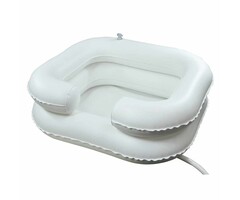 Haarwasbak opblaasbaar met afvoerslang