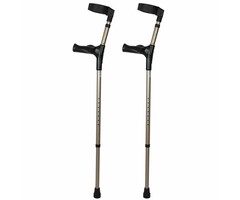 Elleboogkruk dubbel verstelbaar