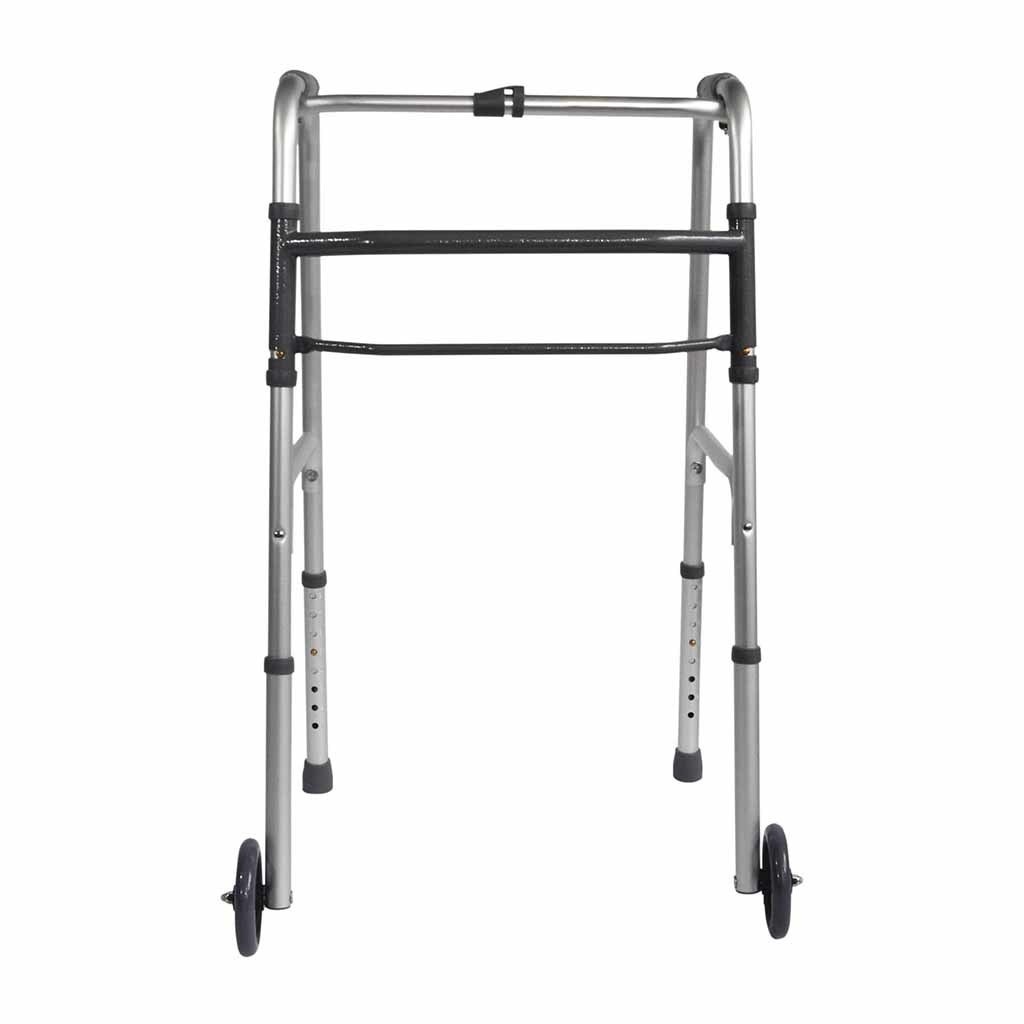 Looprek met wielen opvouwbaar