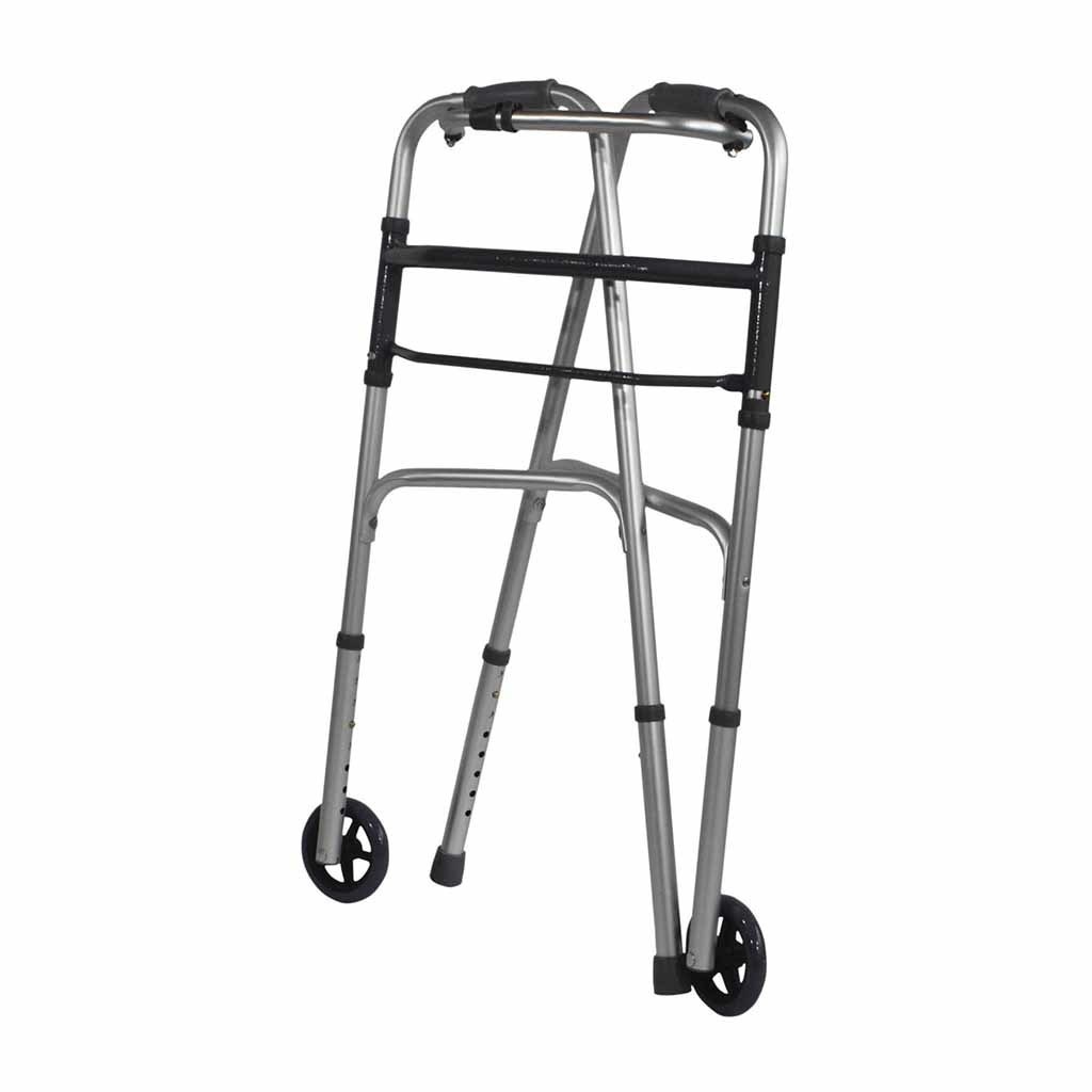 Looprek met wielen opvouwbaar