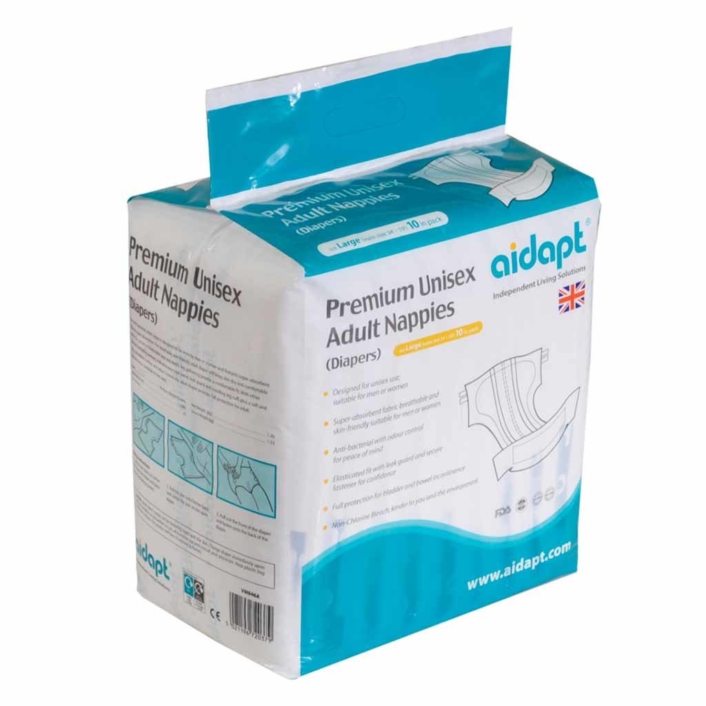 Premium Unisex (incontinentie) Luiers voor volwassenen