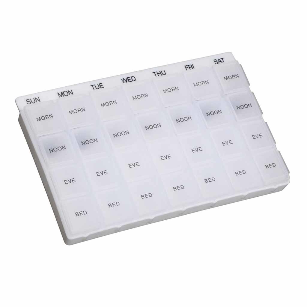 Pillendoos dagdelen / week