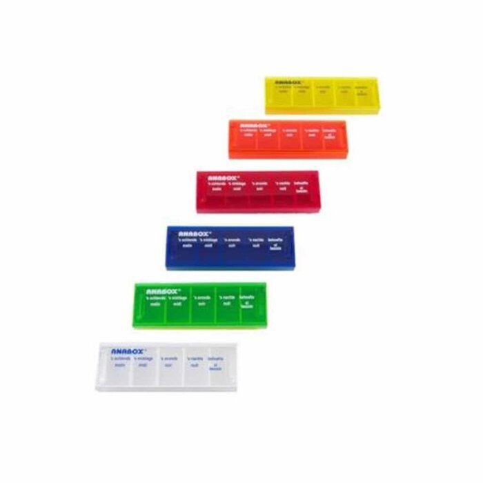 Anabox 7 dagen pillendoos