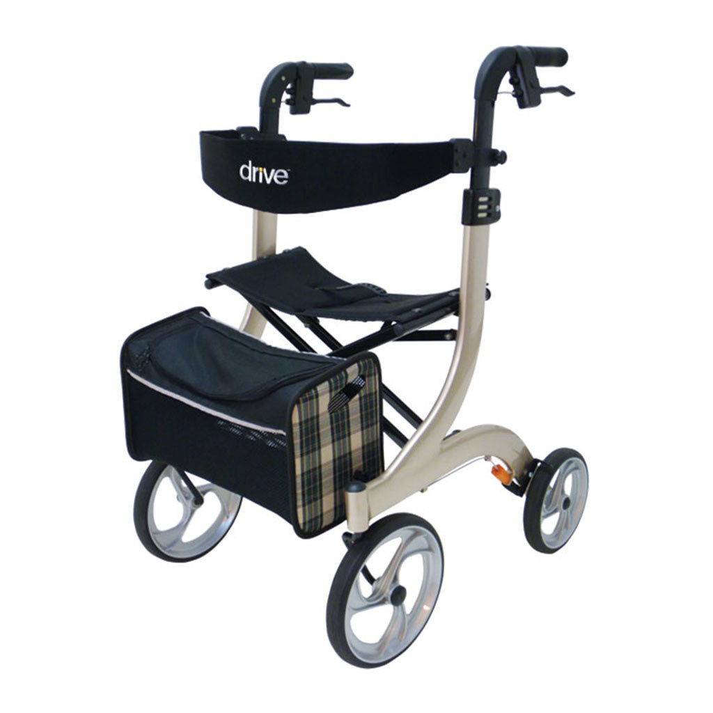 Drive Lichtgewicht Rollator Nitro Champagne (7 kg)