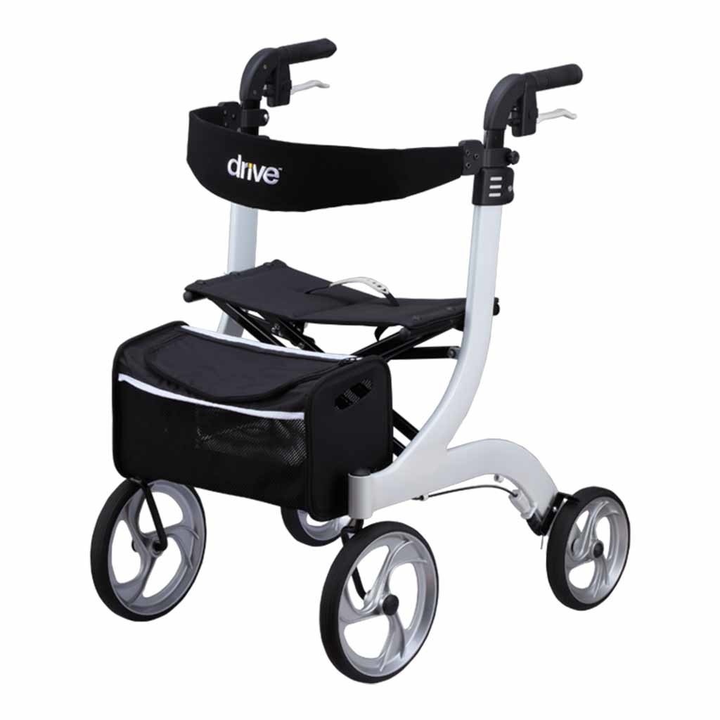 Drive Lichtgewicht Rollator Nitro Wit (7 kg)