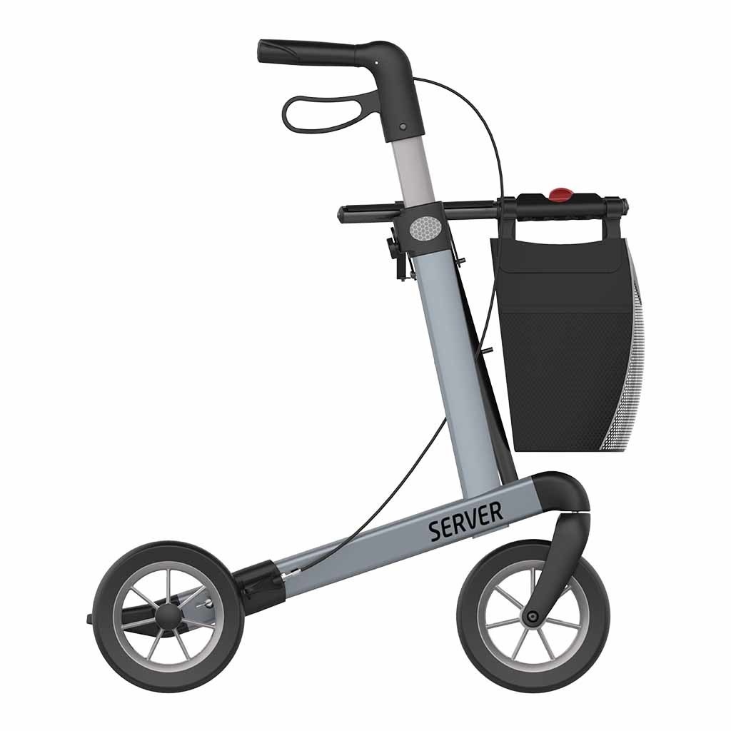 Rehasense Lichtgewicht rollator Server Comfort met SOFT wielen (7 kg)