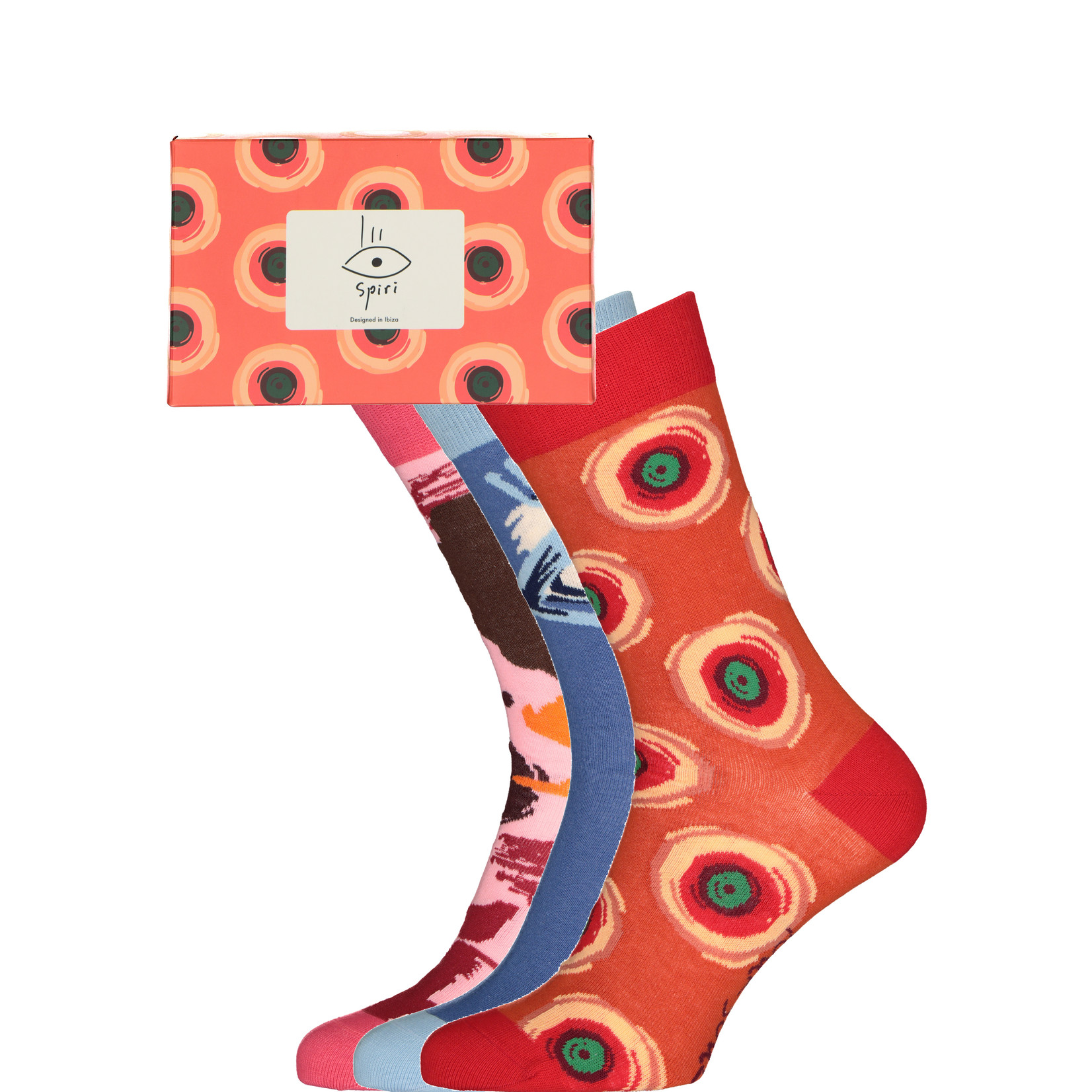 Spiri Spiri Socks The All Seeing Eye Gift Box (3-pack)