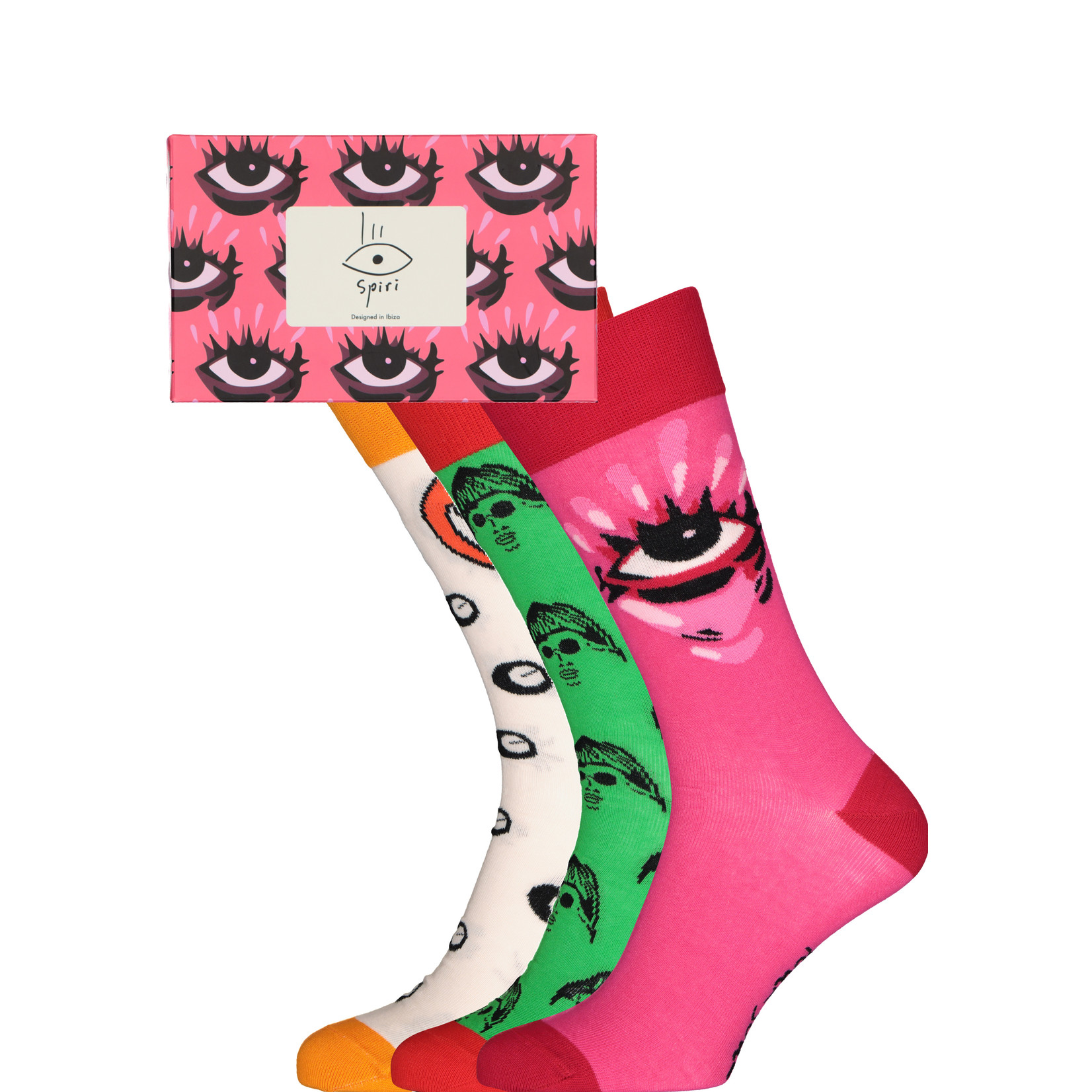 Spiri Spiri Socks The Fire Of Life Gift Box (3-pack)