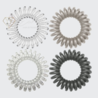 Hair Coils | Charcoal Hair Coils | Charcoal