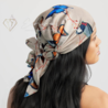 Head Scarf | Butterfly Head Scarf | Butterfly