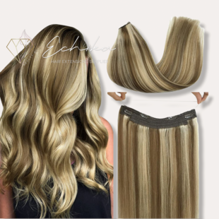 Hair Extensions | Sun-kissed Brown Mix