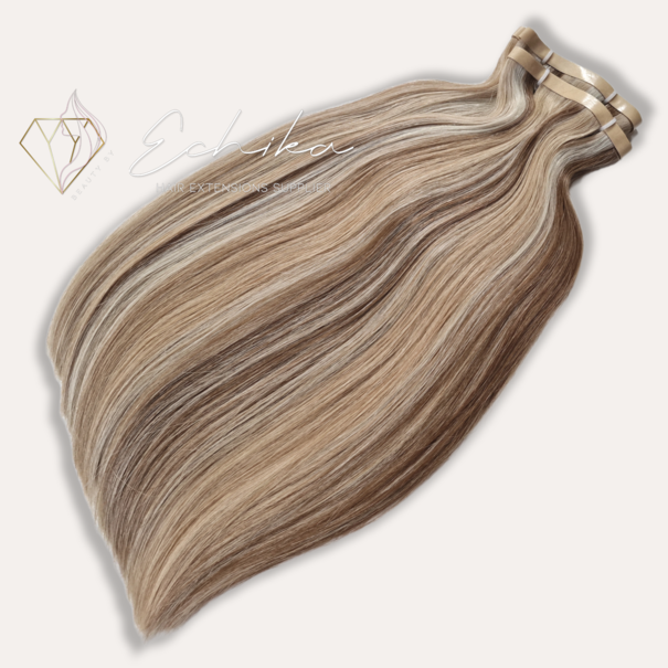 Beauty By Echika Tape Weft Hair Extensions | 613ASH/9C/6C/3Q