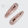 Kitsch Strass Clips | Rosé Gold Kitsch Strass Clips | Rosé Gold