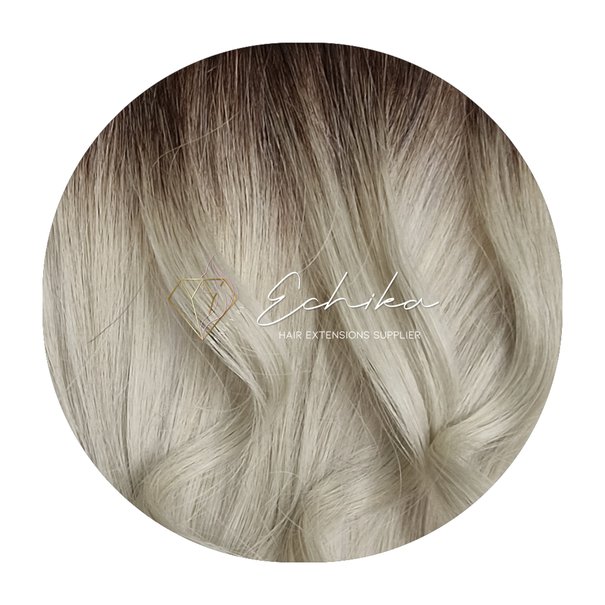 Beauty By Echika Double Silk Weft Hair Extensions | #2/60ASH Ombre