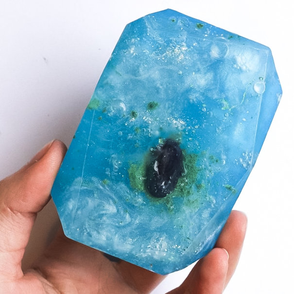 Element Water | Blue Aventurine Gemstone Soap