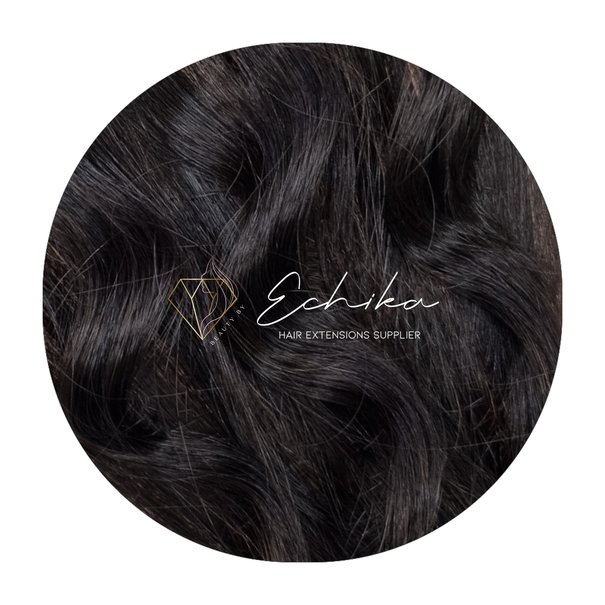 Beauty By Echika Premium Nano Weft Hair Extensions | #1B