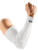 McDavid Hex Shooter Arm Sleeve / Single White