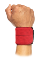 McDavid X-Fitness Flex Fit Wrist Wraps / Pair Black/Scarlet OS