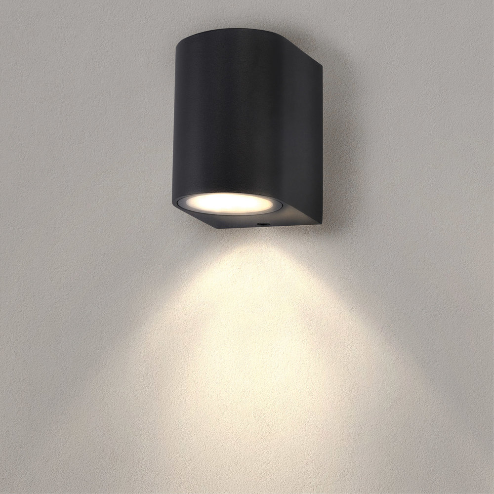 Ledvion Wandlamp buiten - Sacramento - Zwart Ledvion Wandlamp buiten - Sacramento - Zwart