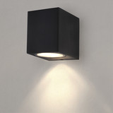 Ledvion Wandlamp buiten - San Diego zwart