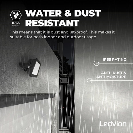 Ledvion LED Breedstraler 100W – 8500 Lumen – 6500K - Quick Connector - 5 Jaar garantie Ledvion LED Breedstraler 100W – 8500 Lumen – 6500K - Quick Connector - 5 Jaar garantie