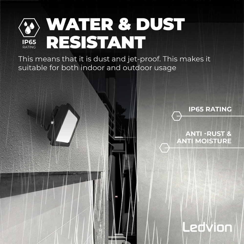 Ledvion Osram LED Breedstraler 150W – 18000 Lumen – 4000K - Quick Connector - 5 Jaar garantie