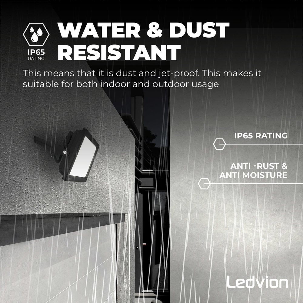 Ledvion LED Breedstraler 150W – 18000 Lumen – 6500K - Quick Connector - 5 Jaar garantie Ledvion LED Breedstraler 150W – 18000 Lumen – 6500K - Quick Connector - 5 Jaar garantie