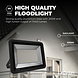 Ledvion LED Breedstraler 200W – 24000 Lumen – 6500K - Quick Connector - 5 Jaar garantie