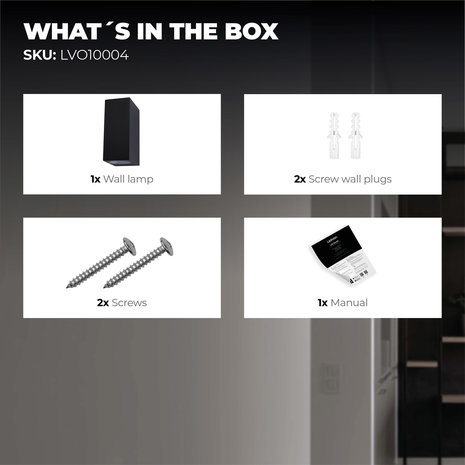 Ledvion Wandlamp Buiten - Cube Zwart - 2 Zijdig Ledvion Wandlamp Buiten - Cube Zwart - 2 Zijdig