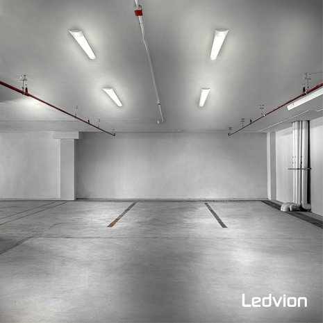 Ledvion LED Batten 120 cm - 40W -  4800 Lumen - 6500K Ledvion LED Batten 120 cm - 40W -  4800 Lumen - 6500K