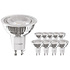 10x Dimbare GU10 LED Spots - 5W - 2700K - Voordeelpak 10x Dimbare GU10 LED Spots - 5W - 2700K - Voordeelpak