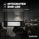 Ledvion LED Wandlamp Buiten Norma Zwart - 3000K - 9W - IP54 Ledvion LED Wandlamp Buiten Norma Zwart - 3000K - 9W - IP54