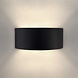 Ledvion LED Wandlamp Buiten Mensa Zwart - 3000K - 6W - IP54 Ledvion LED Wandlamp Buiten Mensa Zwart - 3000K - 6W - IP54